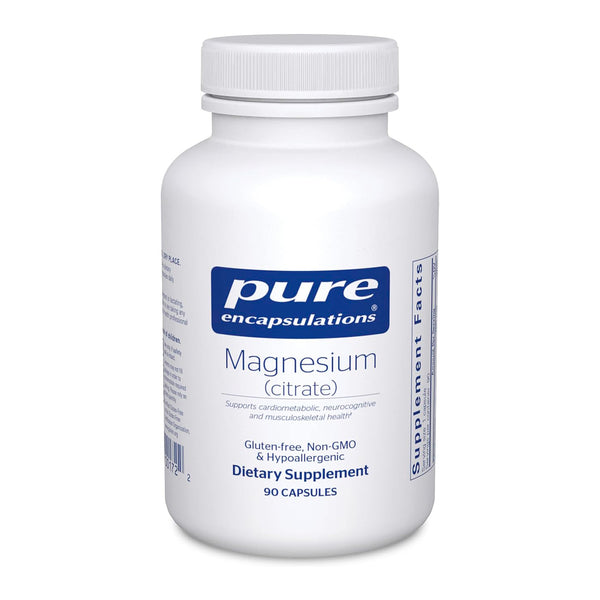 Magnesio (Citrato) Pure Encapsulations 90 cáp